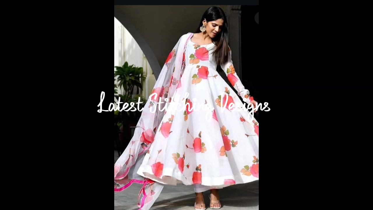 latest anarkali dress designs images Frock 2026 Kurti Color:MIDNIGHT BLUE sticker:new-arrival:2026-01-26:2026-02-02 Lace-Up Strapless Long Beaded