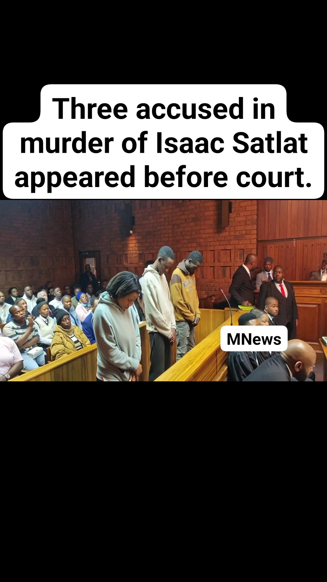 The accused, Dikeledi Tears Phela (female, aged 25), Gositsiane Machidi ...