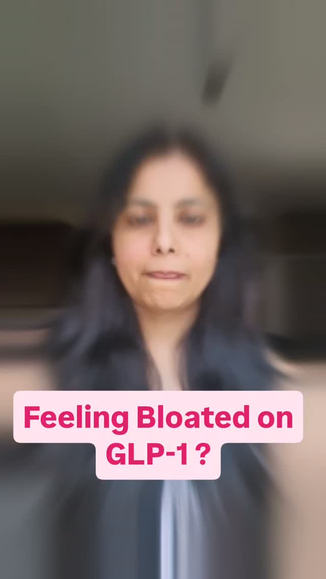 Bloated on GLP-1? Here’s Why and What To Do, “Feeling bloated on Ozempic, Wegovy, Mounjaro, or Zepbound? It may not be random.”, GLP-1 medications slow digestion and help you feel full longer., 