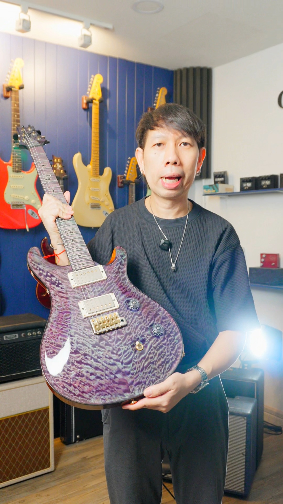 Unbox : Prs Private Stock CU24 Quilt Maple Top Northern Lights