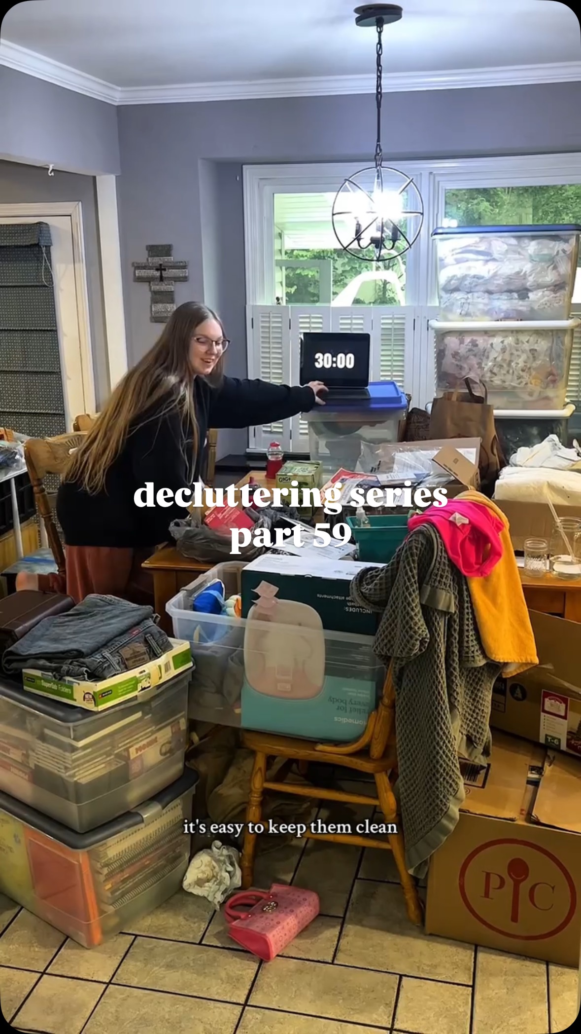 Today was a little more of a cleanup day, because when you take on ...