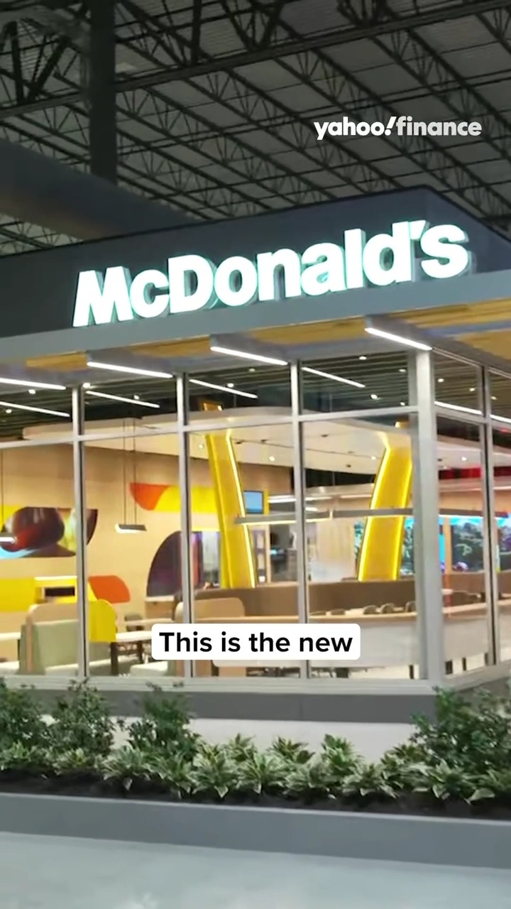 The future of McDonald's restaurants are going to be more colorful