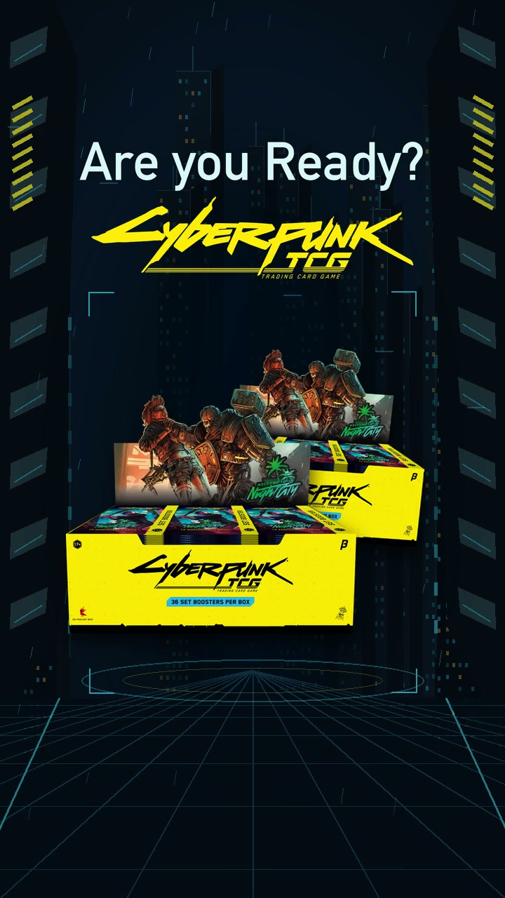 It is finally here. The Cyberpunk TCG has landed at Izzi's Gym and