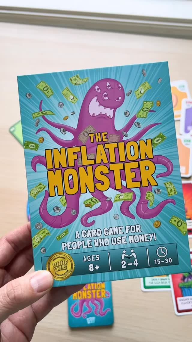 The Inflation Monster Card Game is a super fun way for kids (and adults ...