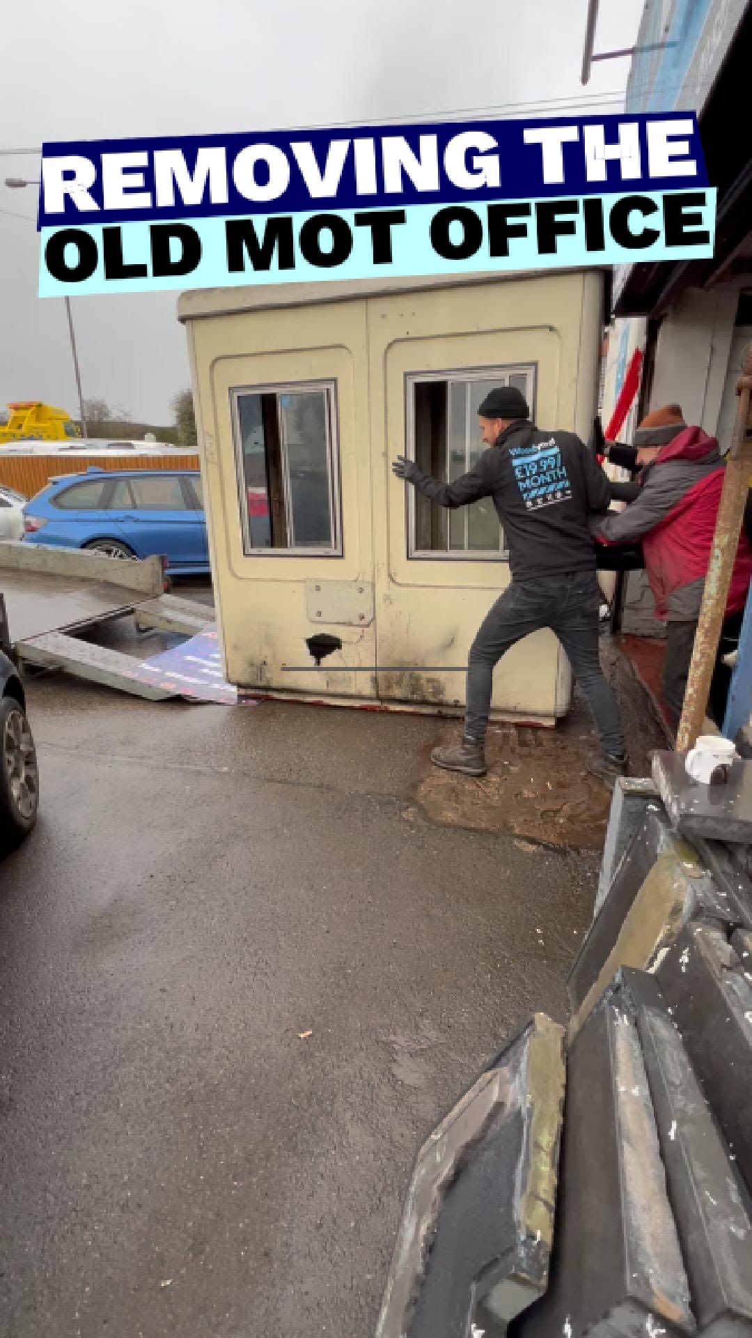 PART 10 Of Starting A Car Garage🧑‍🔧 We’re getting rid of the old MOT ...