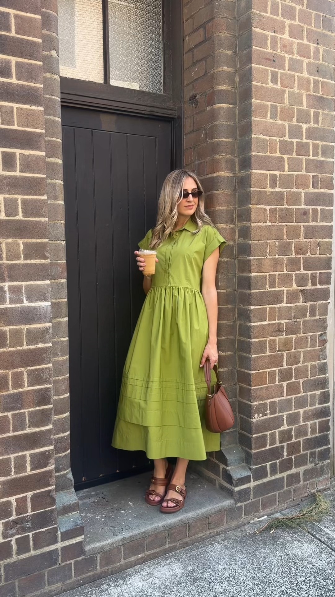 lime green shirt dress Deep was made for you. 💚, The Gracie Shirtdress is now on sale, and it won’t be around for long. An effortless staple that elevates any wardrobe. | M A Y E opera