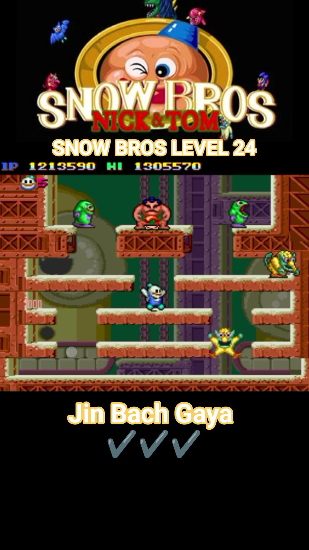 Only few People Play this Game #snowbrosespecial | Dock x Gaming