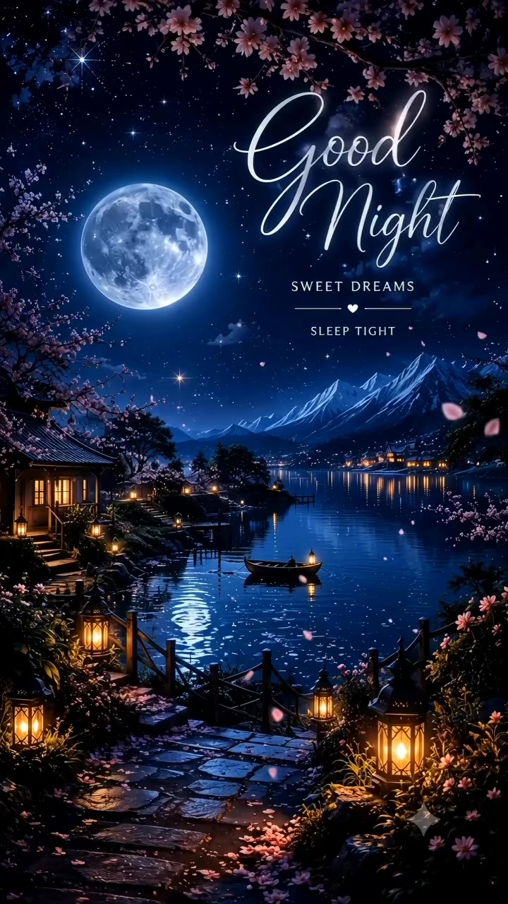 Good night sweet dream. #goodnight #sweetdreams | Good Morning Picture