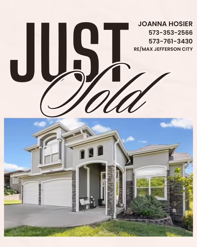 SOLD…My Favorite 4 Letter Word!! #joannahosier #realtor