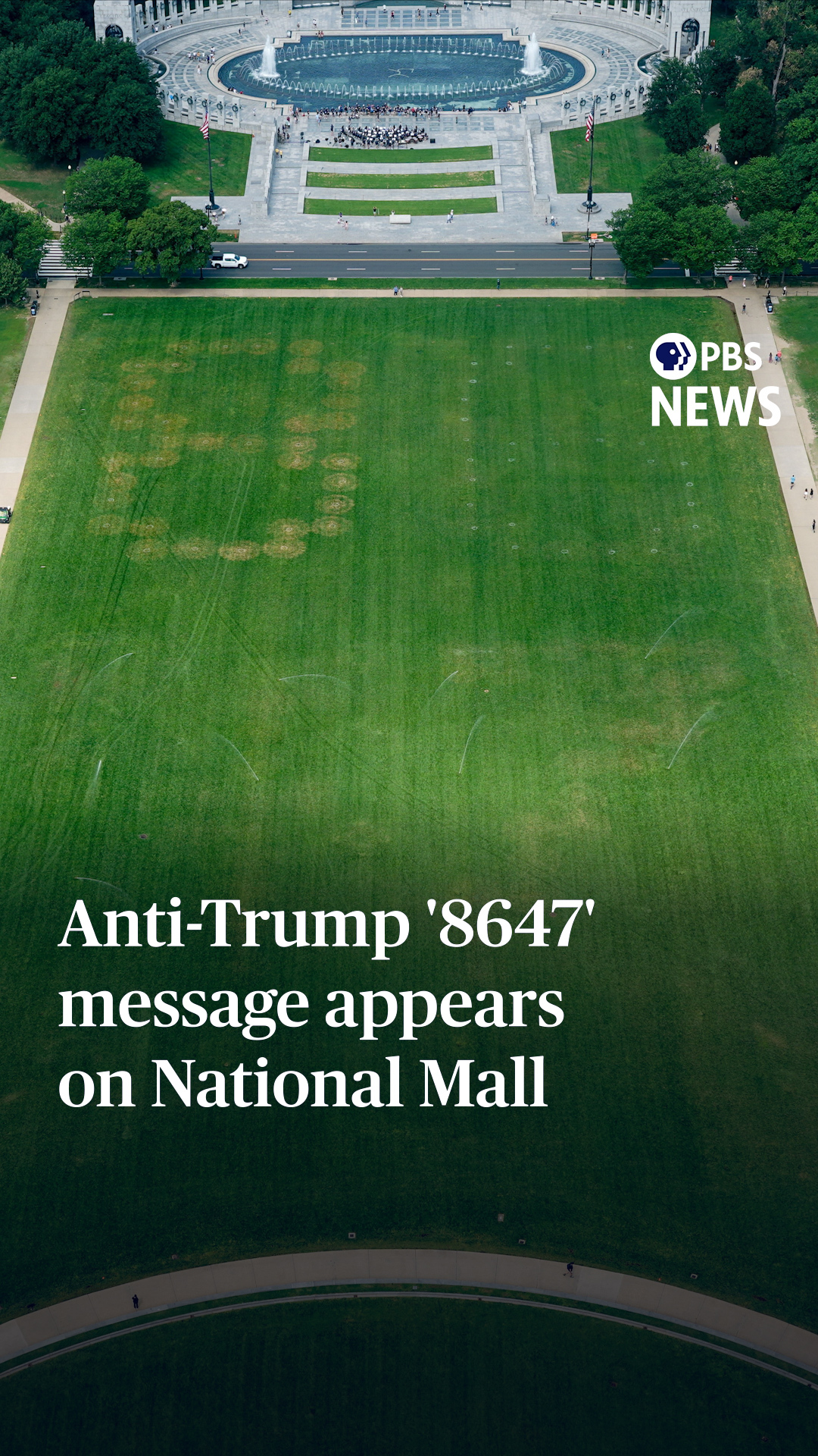 The Interior Department says it's investigating what appears to be