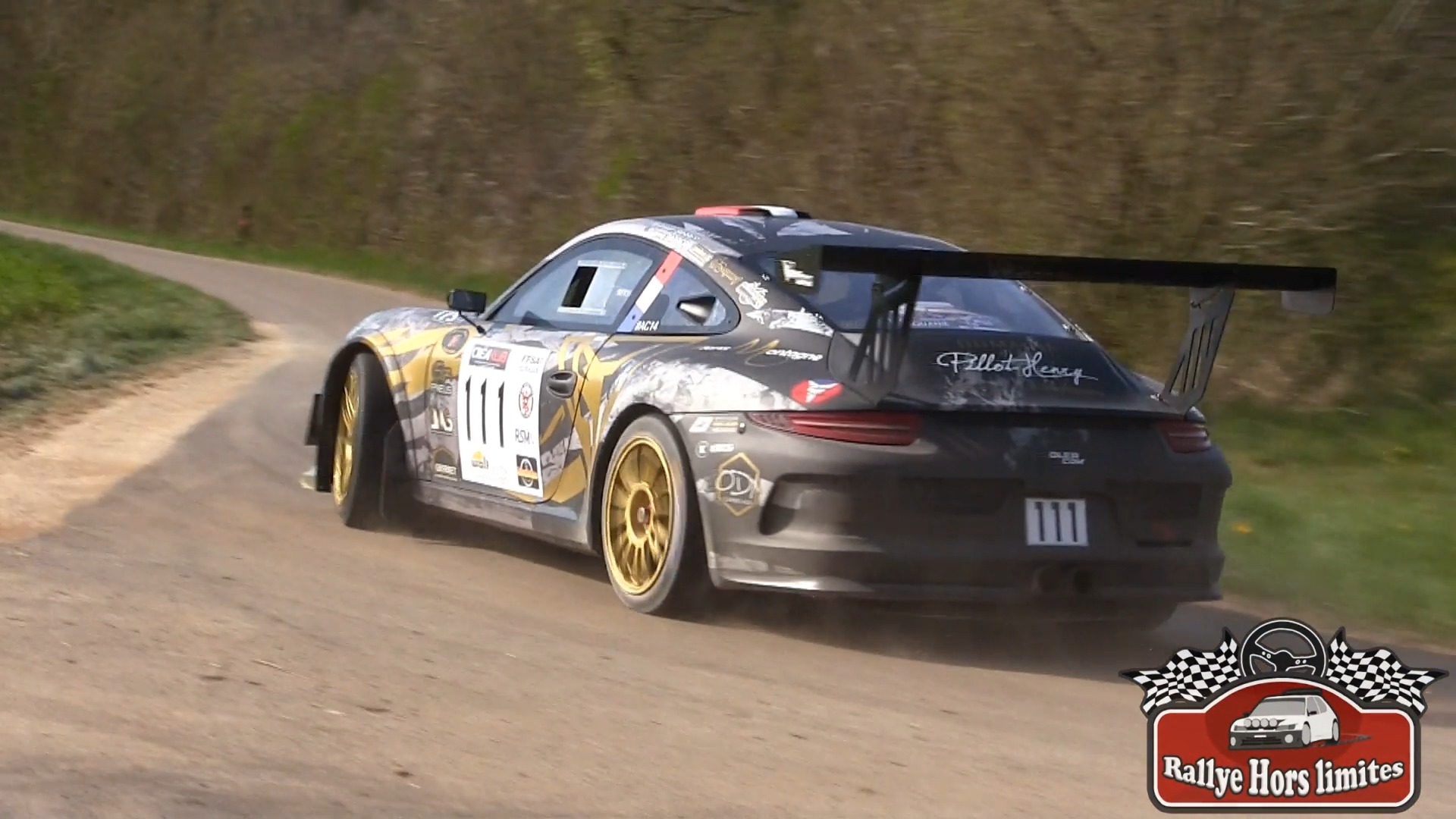 La magnifique Porsche 991 GT3 Cup de Ghislain Barbier en mode attaque ...