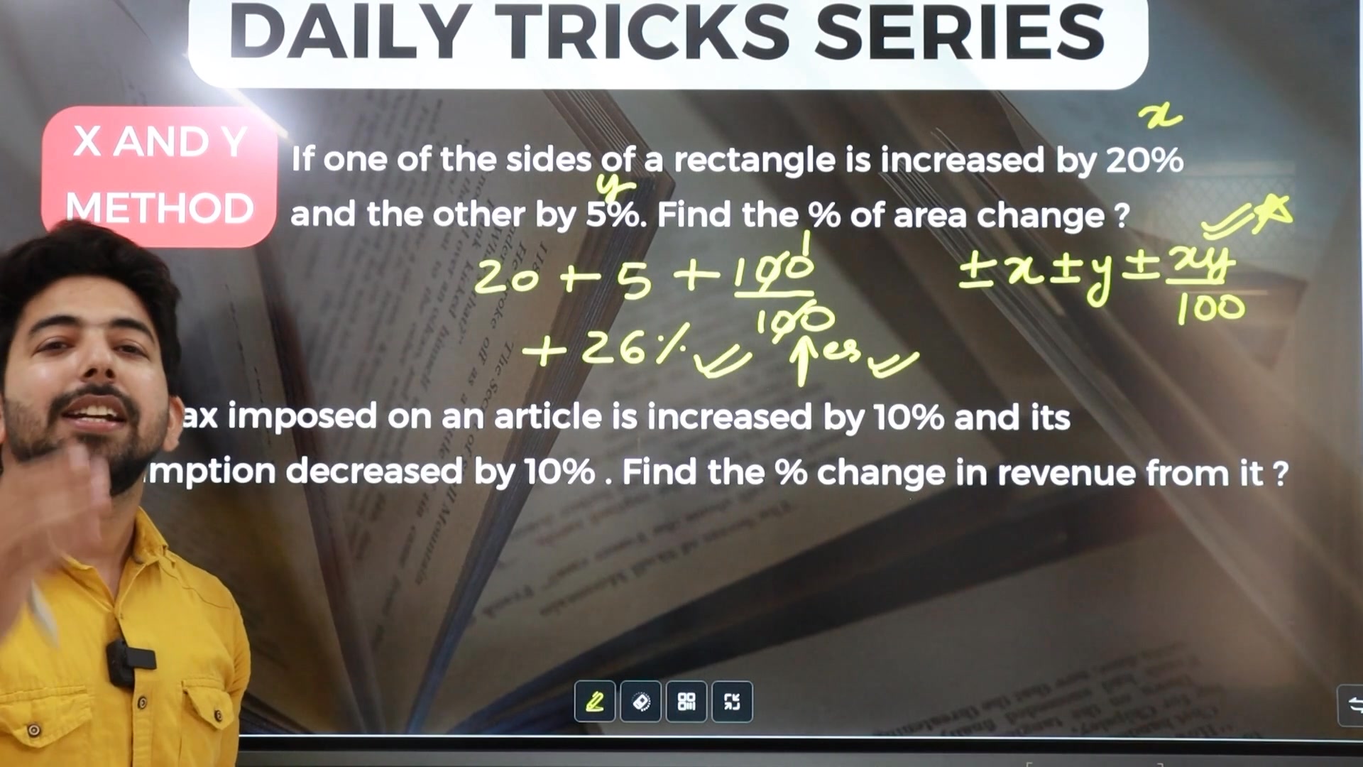 Percentage Mini Class-5 | Percentage Tricks | Percentage Short tricks ...