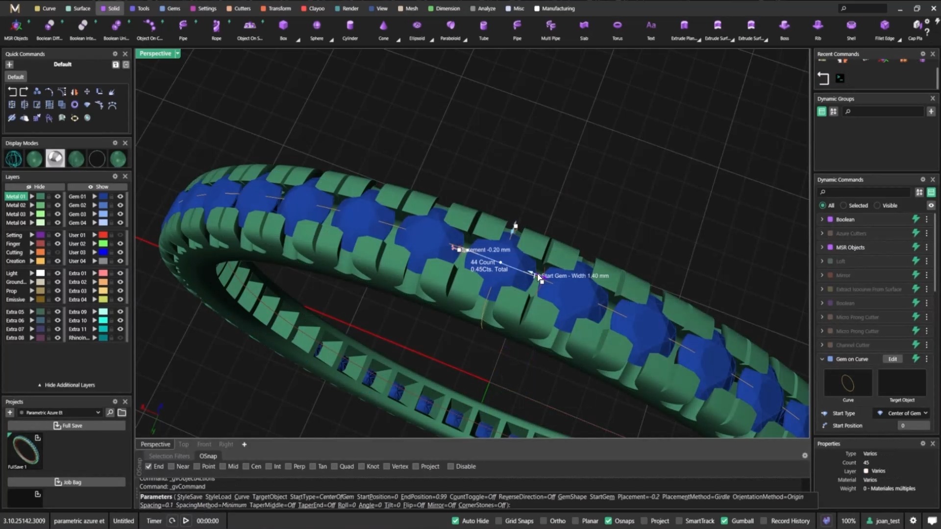 This video introduces the Azure Cutters feature in the MatrixGold 3.10 ...