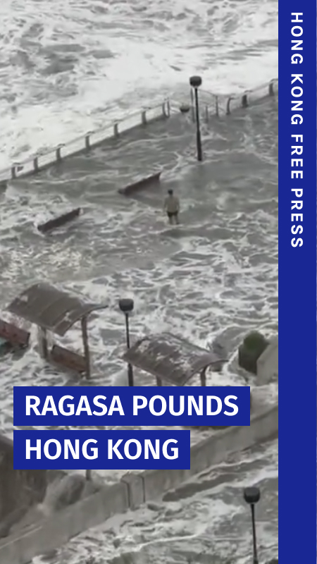 Super Typhoon Ragasa: Hong Kong remained on its highest storm alert on ...