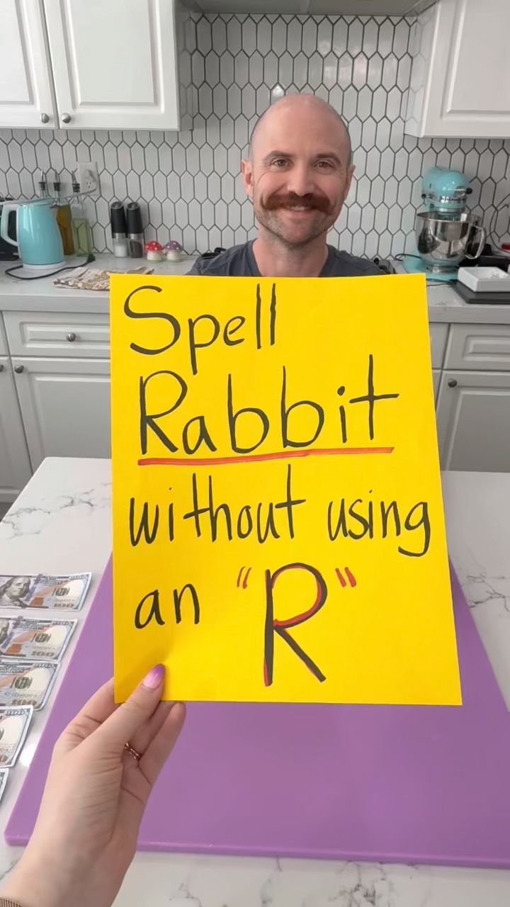 Spell rabbit challenge This original video was produced by Network ...