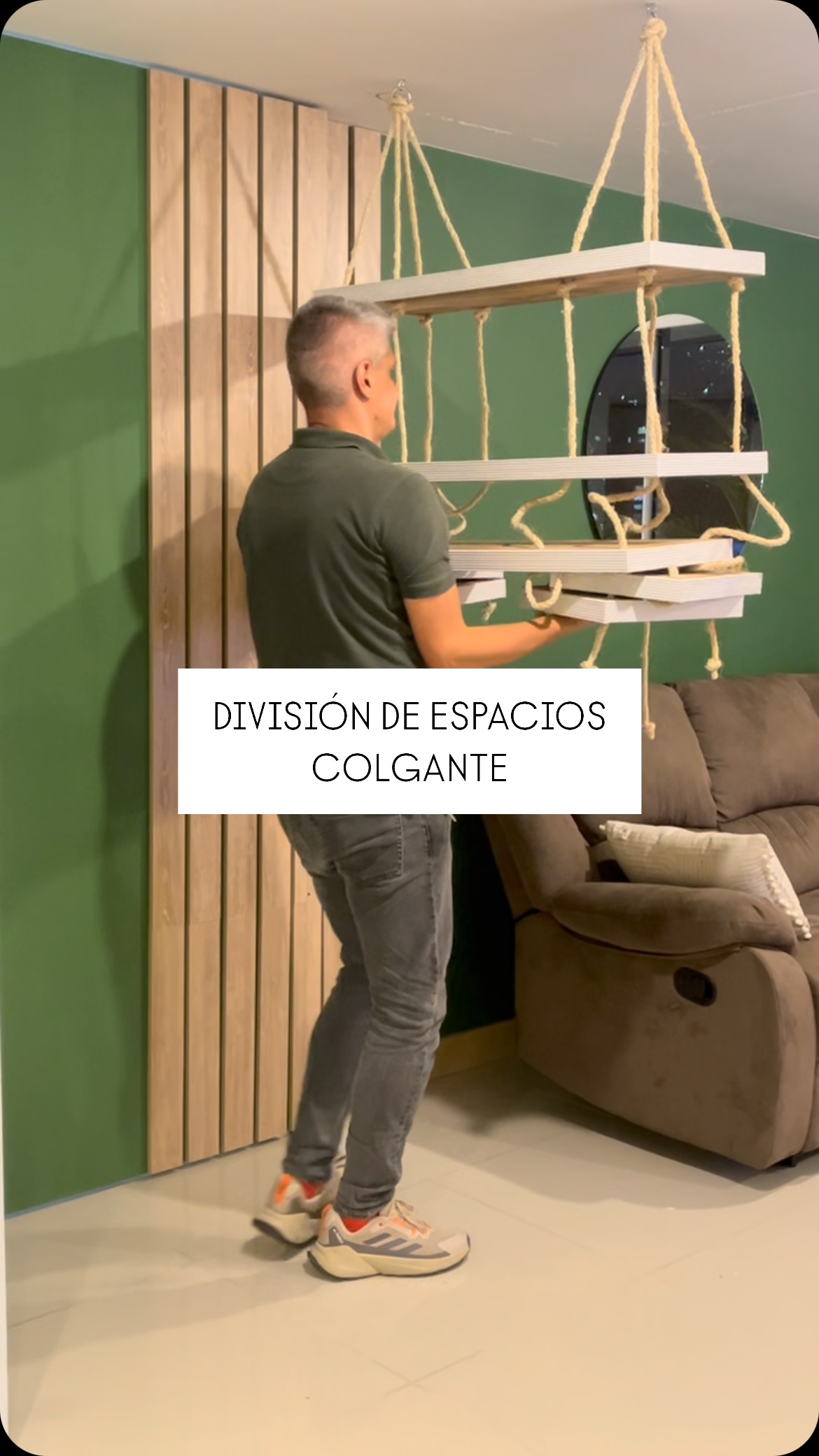 Mobiliario con cuerdas La madera cortada la consiguen en @madepatula ...