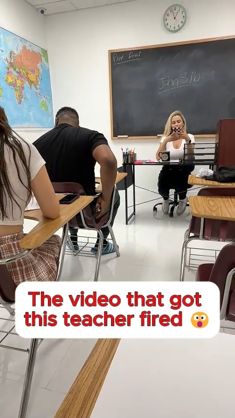 Teacher got fired after this video came out | Spilled Milk Society ...