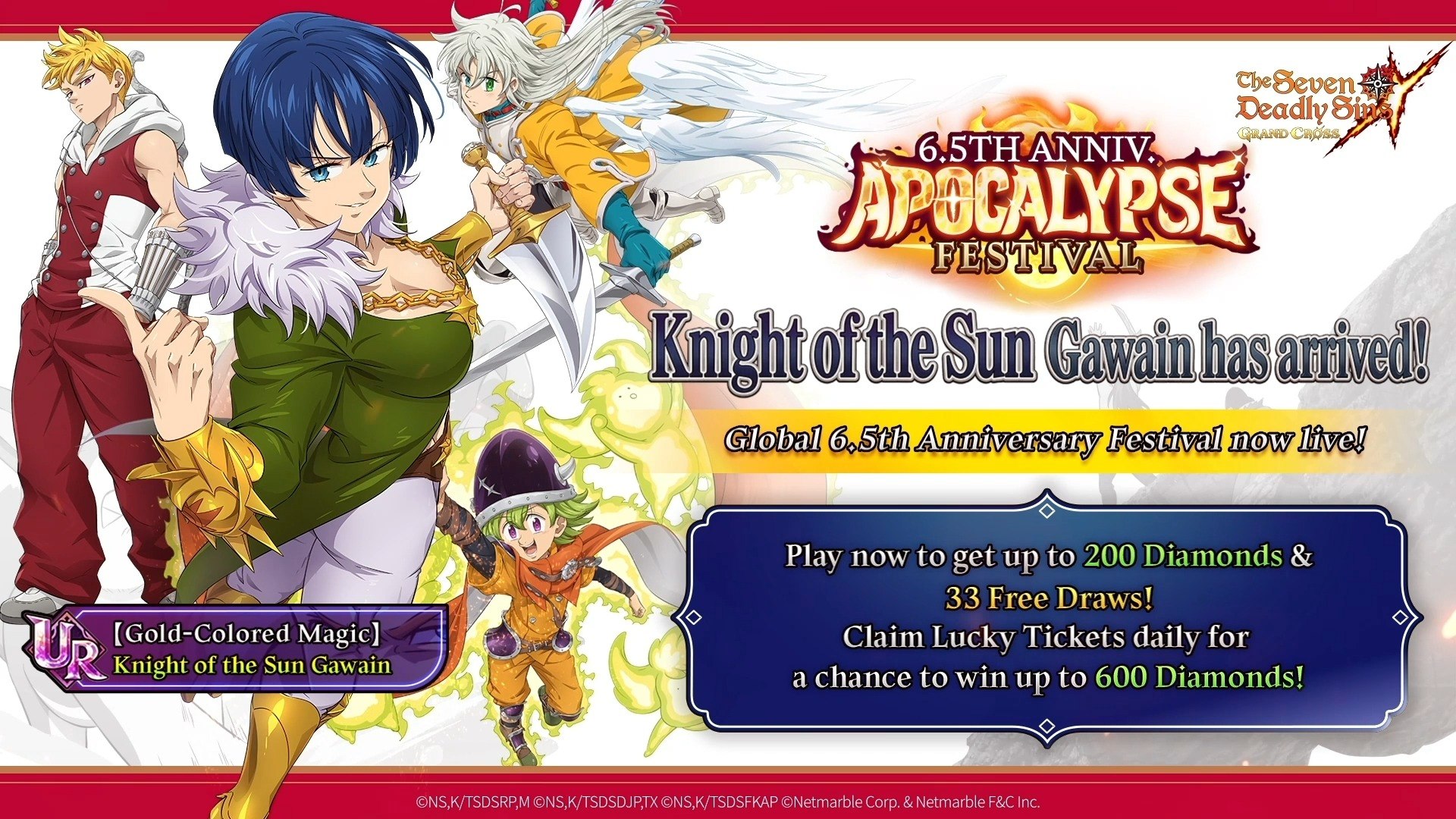 🎥 7DS 6.5th Anniversary Apocalypse Festival Update! PV is now