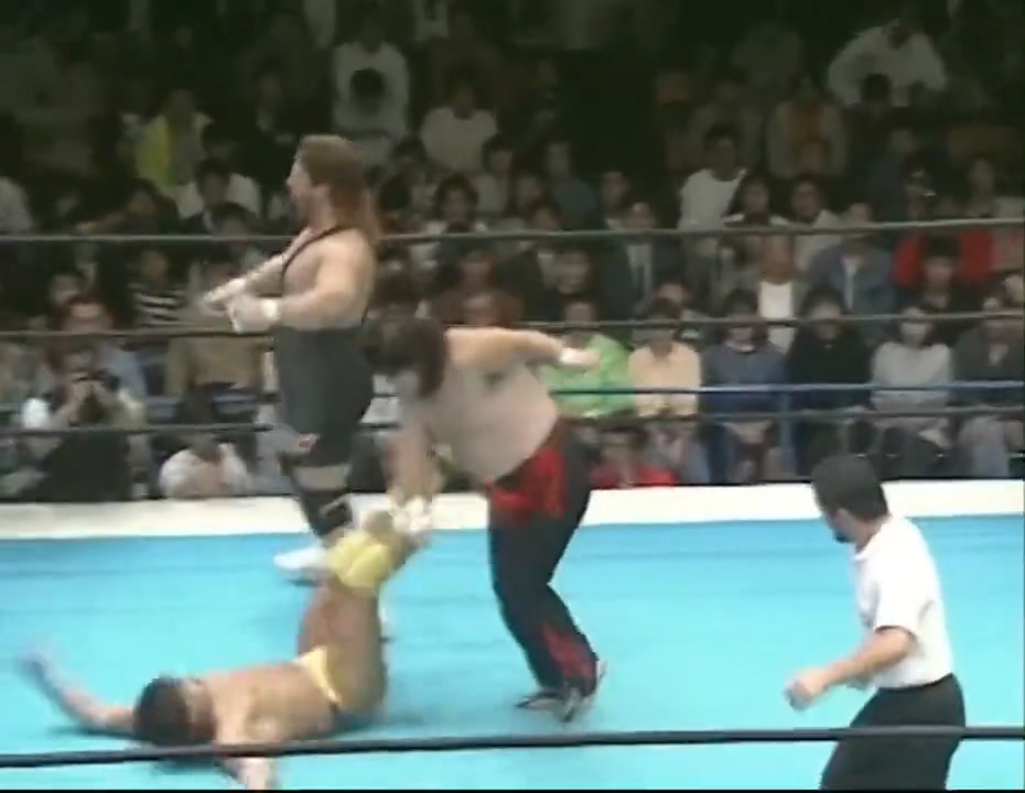 はしもとページ Shinya Hashimoto & Scott Norton vs Keiji Muto & Hiroshi Hase