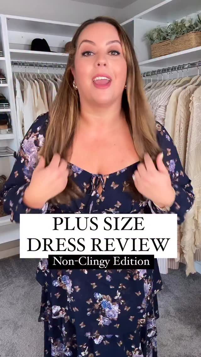 amazon ladies dresses size 20 Plus Dress Review: Non-Clingy Fit for Size Bodies x-mappingIndex:36786-69365