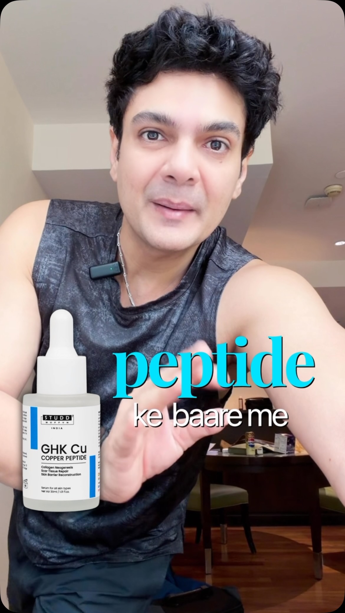 GHK-Cu Copper Peptide Serum for Skin Barrier & Collagen Support by Studd Muffyn India