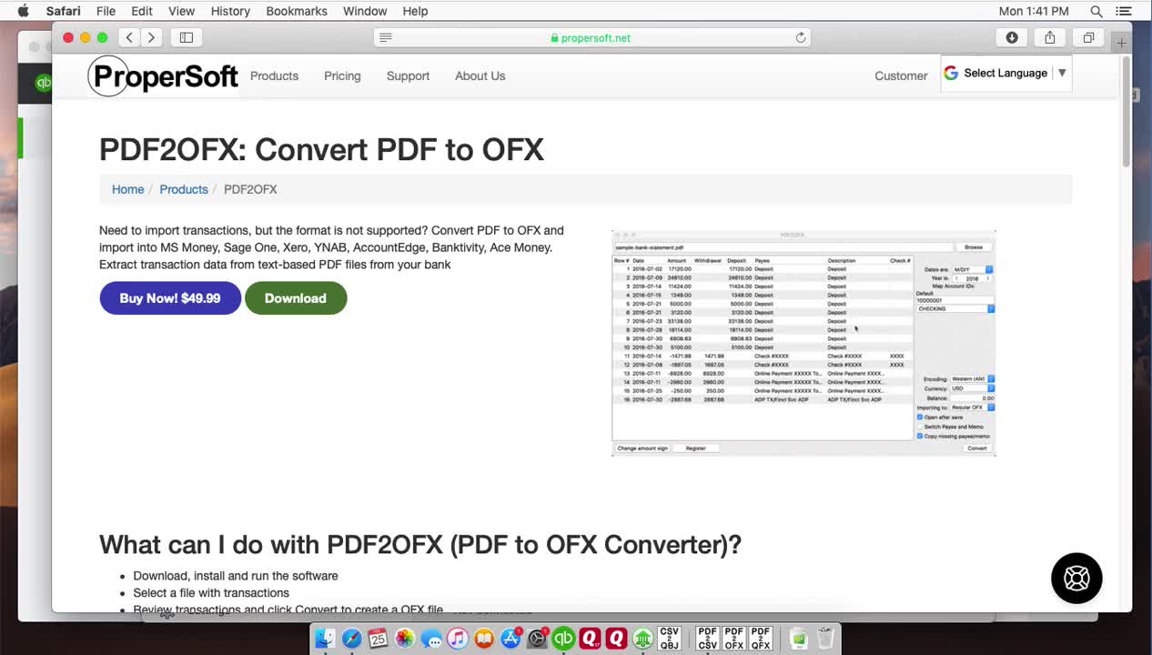 This tutorial shows how to convert a PDF file from your bank or credit ...