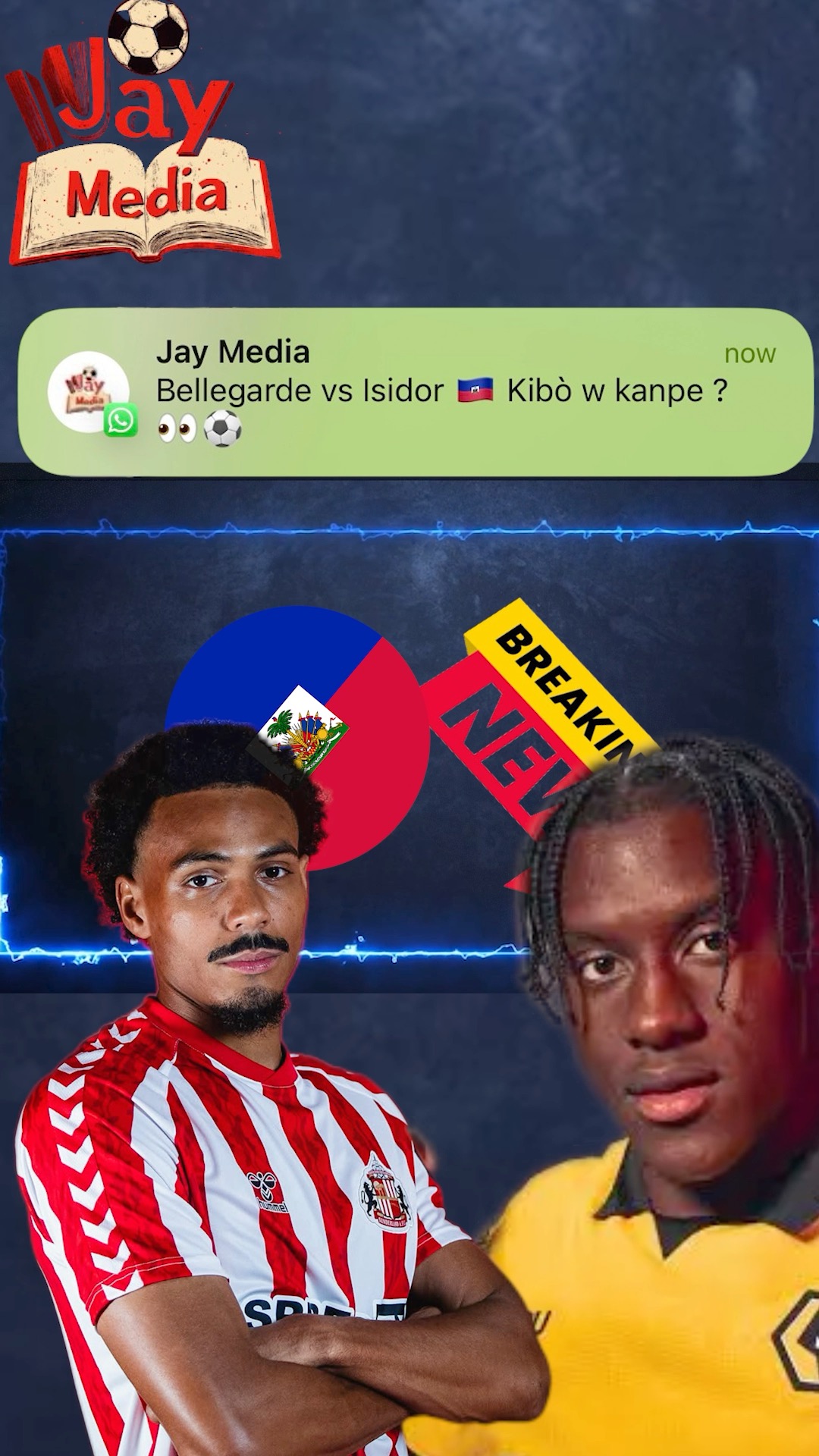Bellegarde pral jwe vs Isidor. 2 ayisyen! Ki ekip wap chofe ? #haitian ...