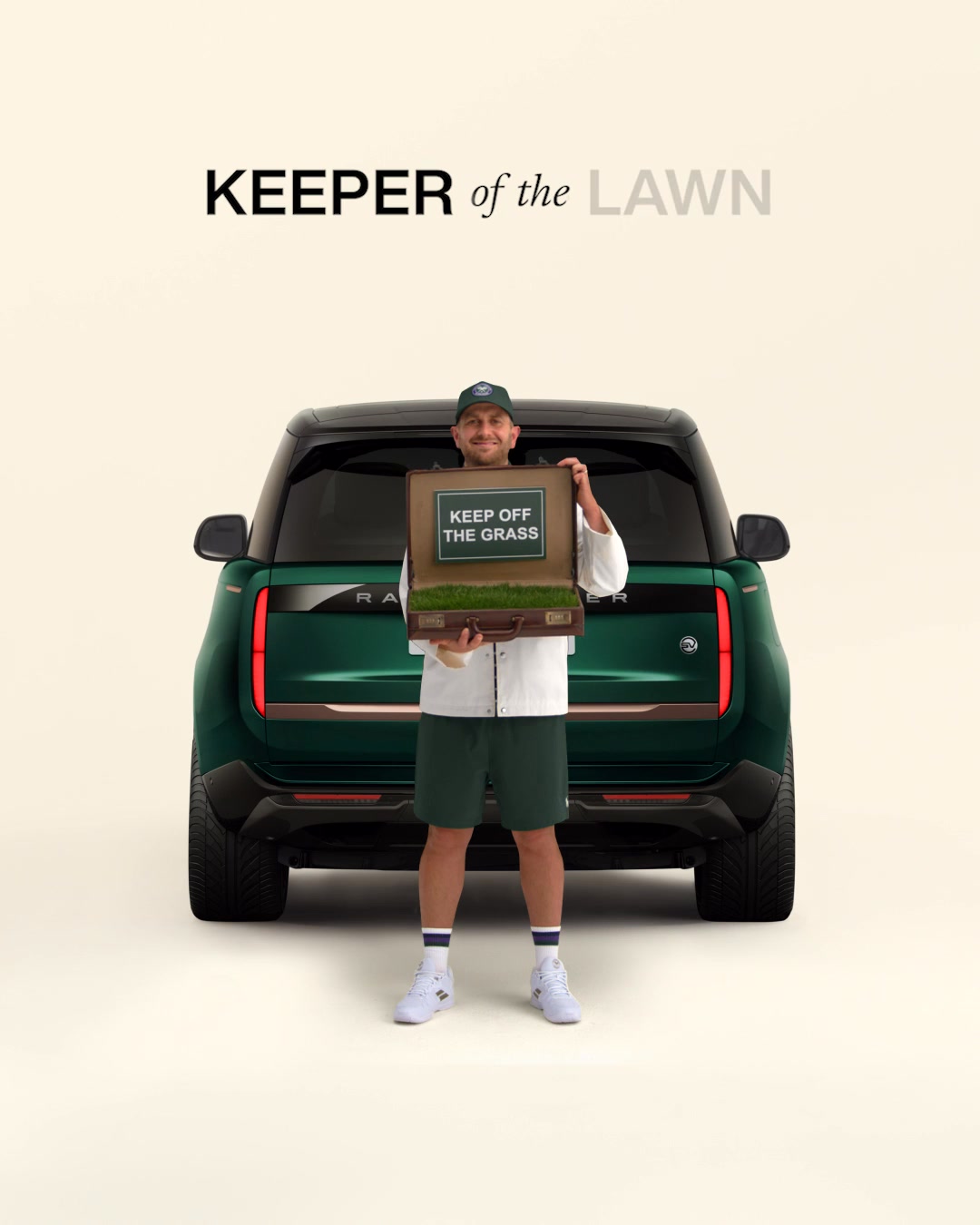 Range Rover - Meet Conrad. He’s been measuring the grass... | Facebook