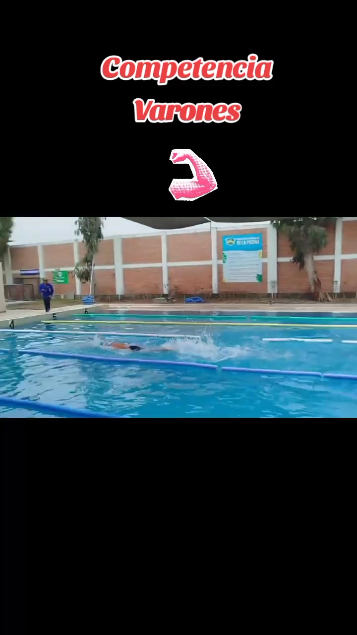 Competencia de Natación 🏊 - Varones #pnpperu #EOPNP #CITEN #colegio # ...
