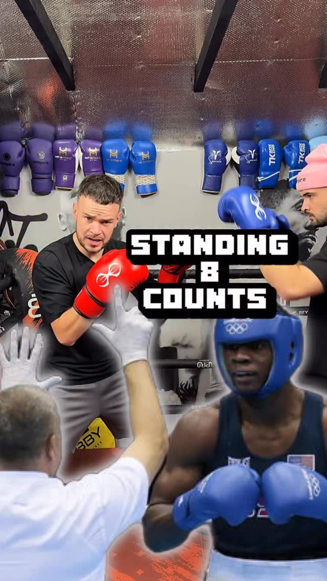 Amateur Boxing - Standing 8 counts 🥊⬇️ • It’s always a panic that when ...