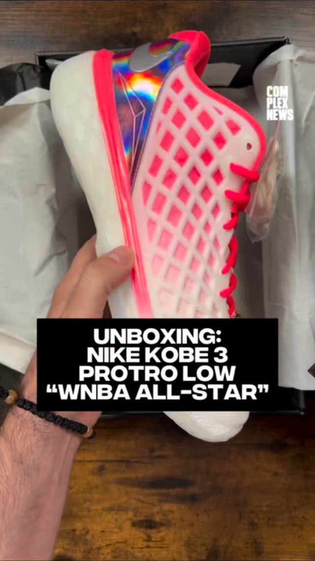 We've got a closer look at the “WNBA All-Star” Nike Kobe 3 Protro