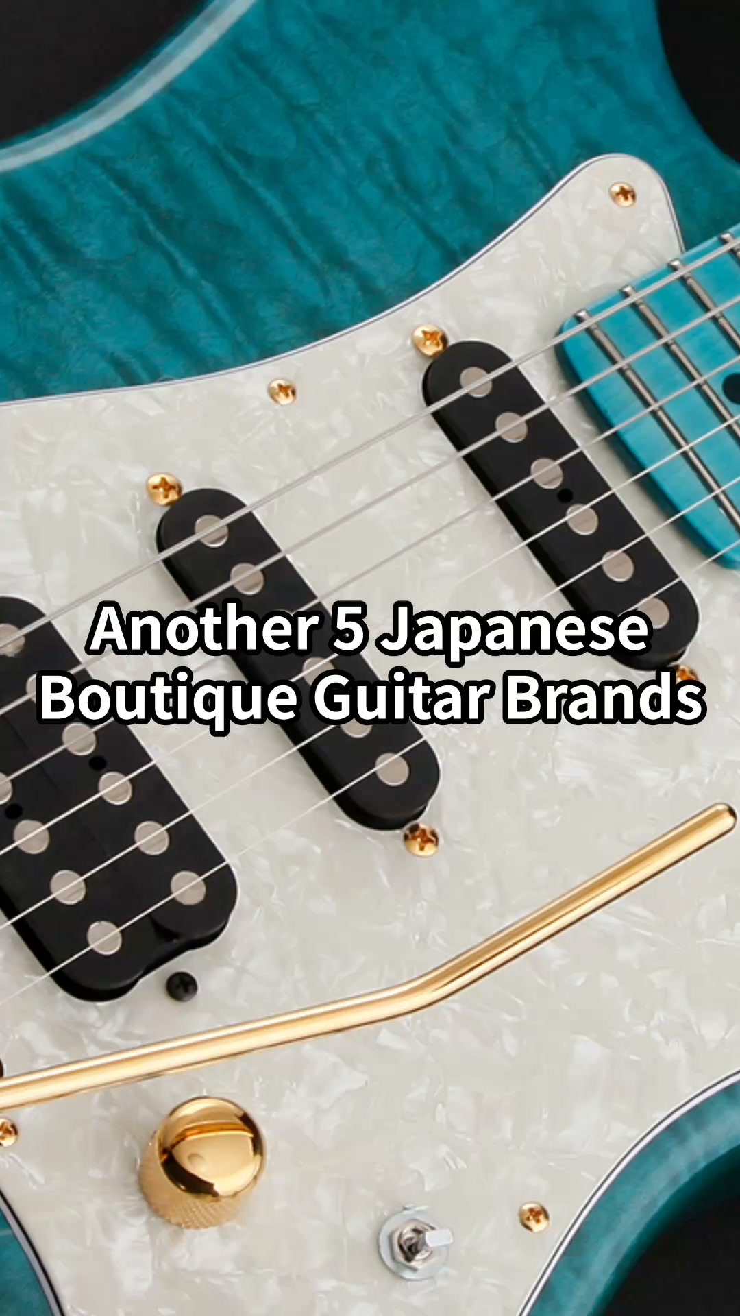Custom 'Angel Guitars' owned by Japanese guitarist Toshihiko