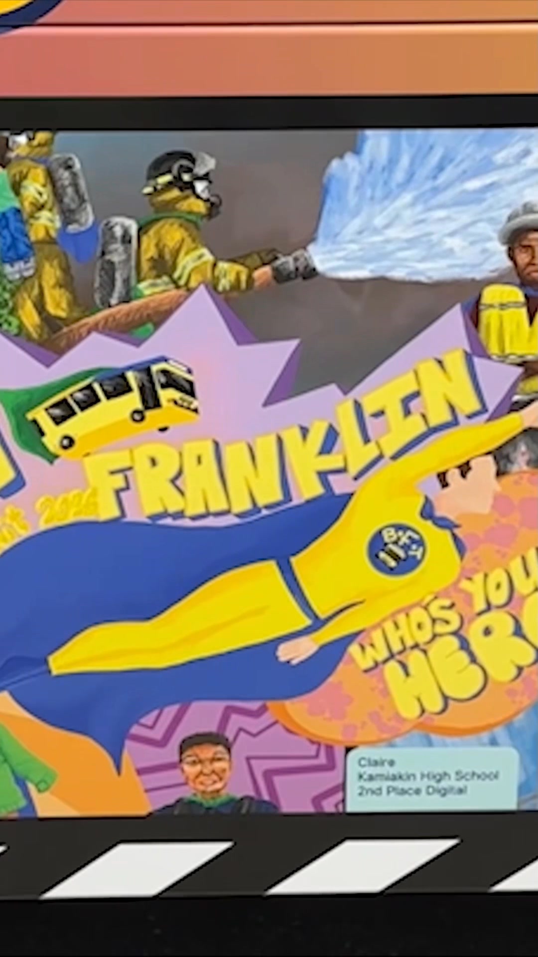 🚌 Two buses designed with student-created art are hitting the