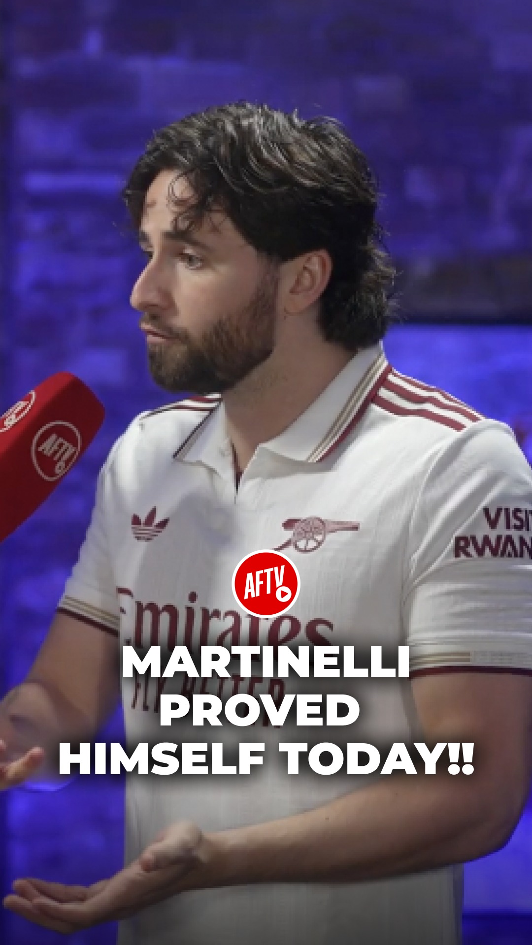 AFTV - Gabriel Martinelli 𝐏𝐑𝐎𝐕𝐄𝐃 himself today — 𝐇𝐨𝐰... | Facebook