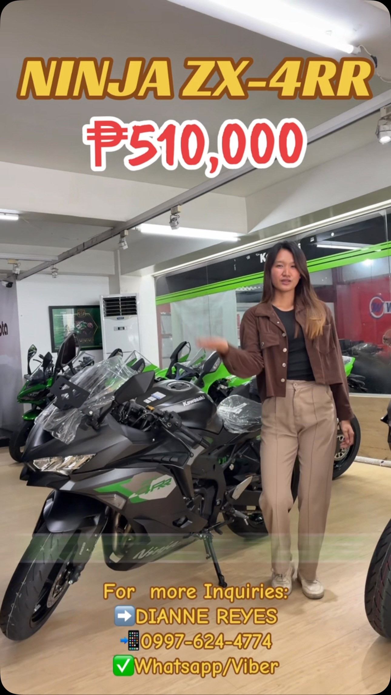 🎨✨ NEW COLORS, WHO DIS? ✨🎨 The 2026 Kawasaki ZX-4RR just