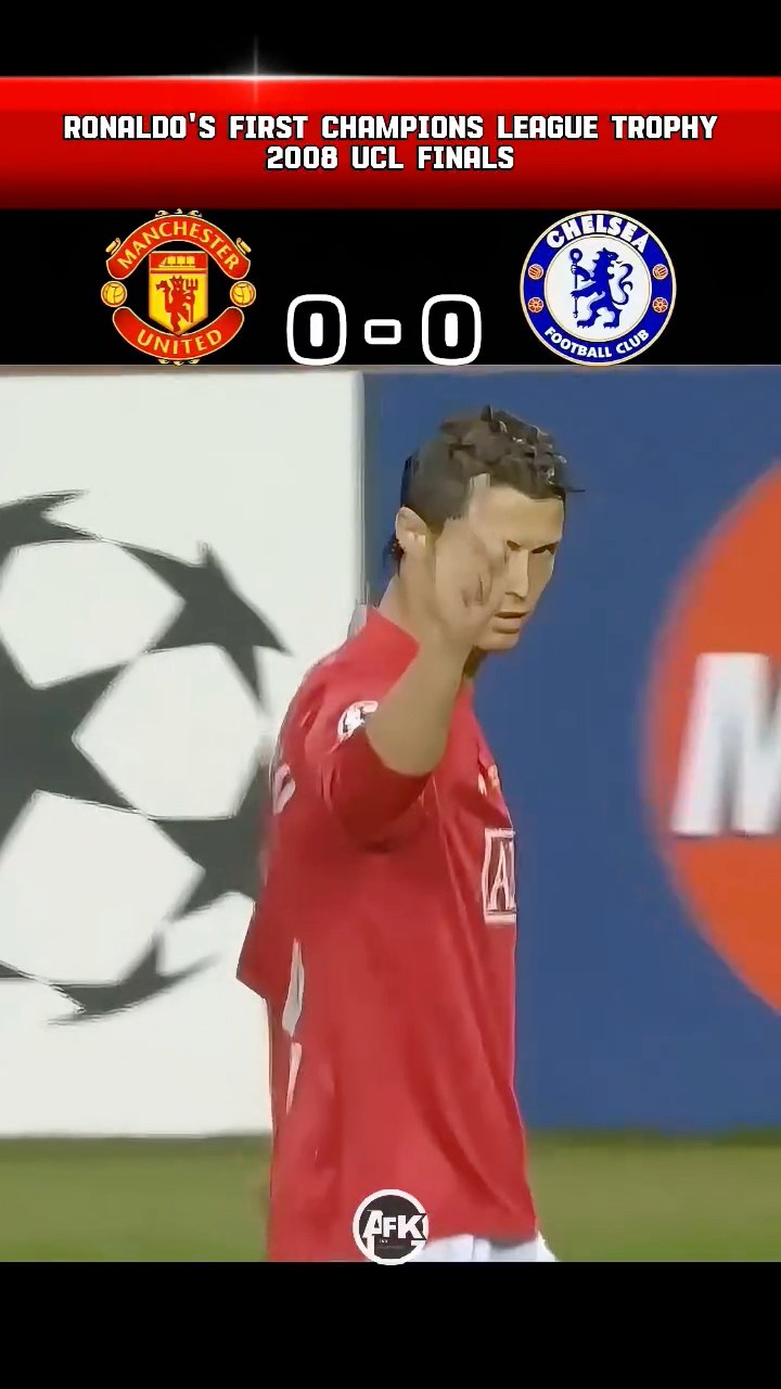 2008 UEFA Champions League Final : Manchester United vs Chelsea