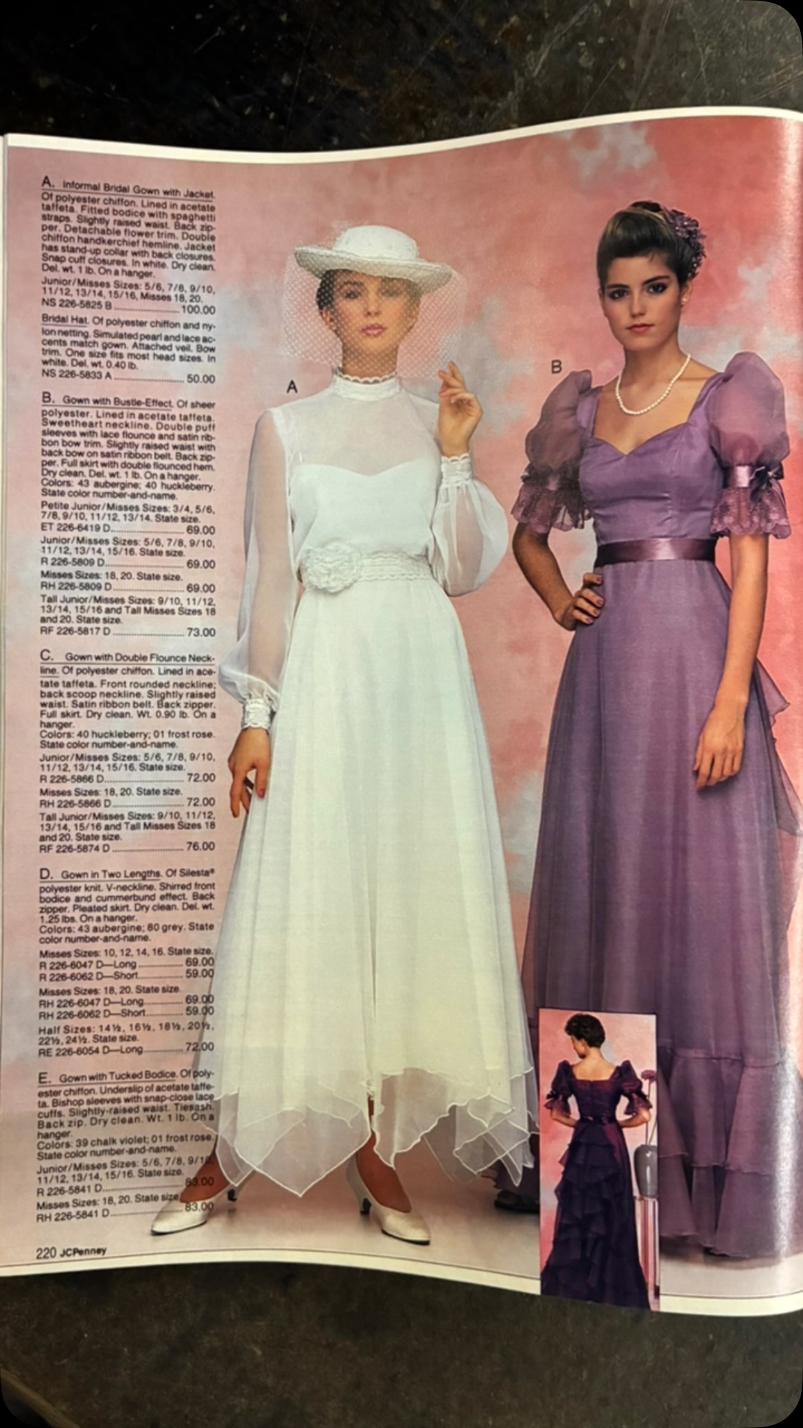 jcpenney winter formal dresses The year was 1983. , Vintage Fall And catalog. , The song is “Faithfully” by Journey. 💗, It peaked at #12 on the Billboard Top 100. , This vid is bridalcore to the max!, Who knew it Summer Goth