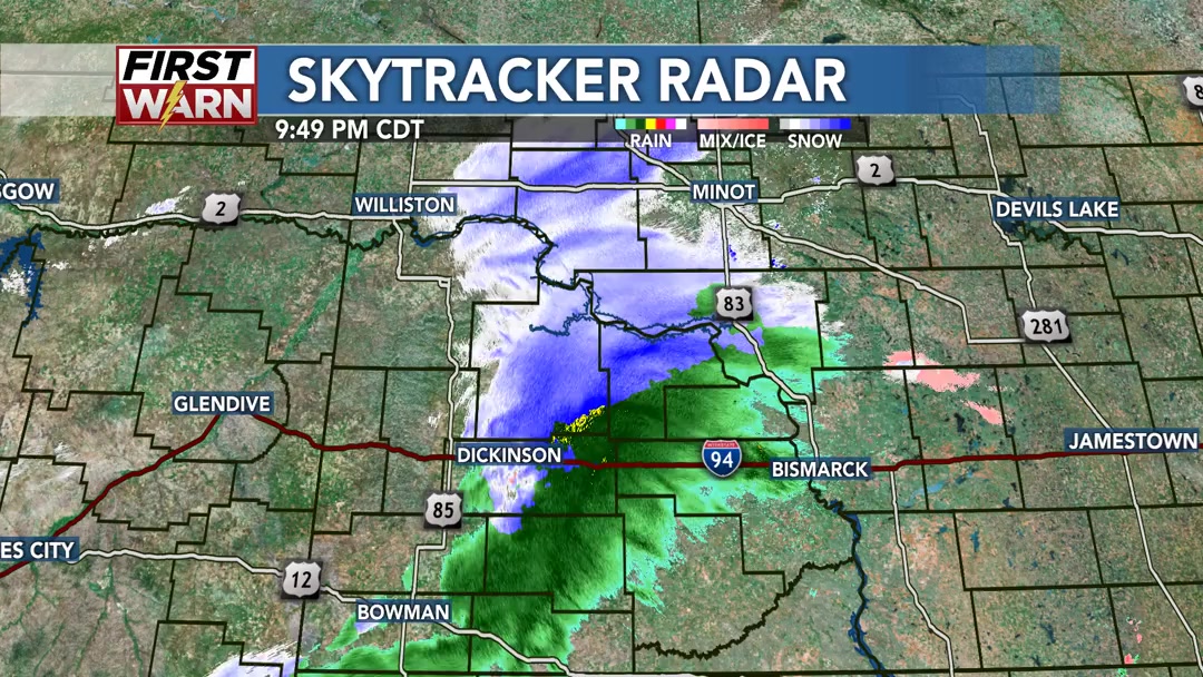 10:45 PM CDT: Look at that wall of moisture advancing east! Still ...