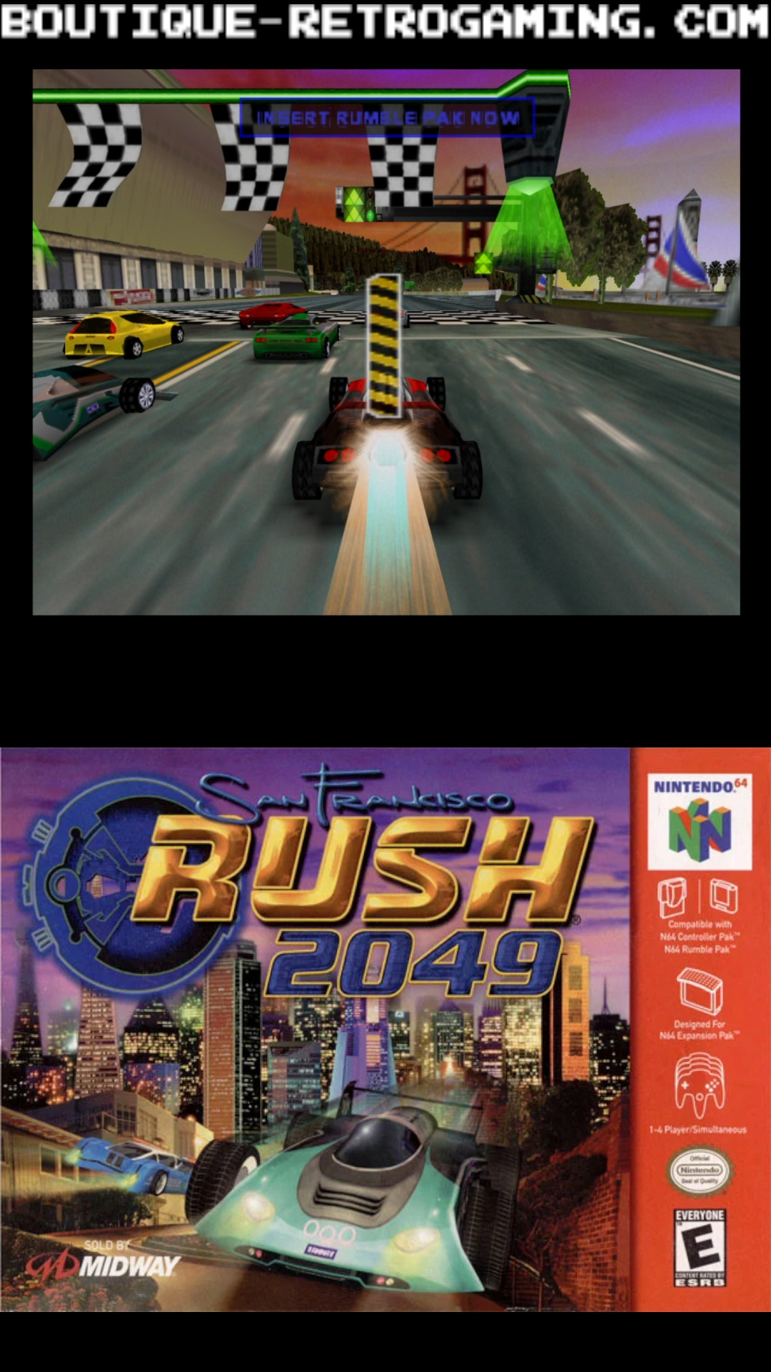 I wish they would port san fransico rush 2049 to switch and rage