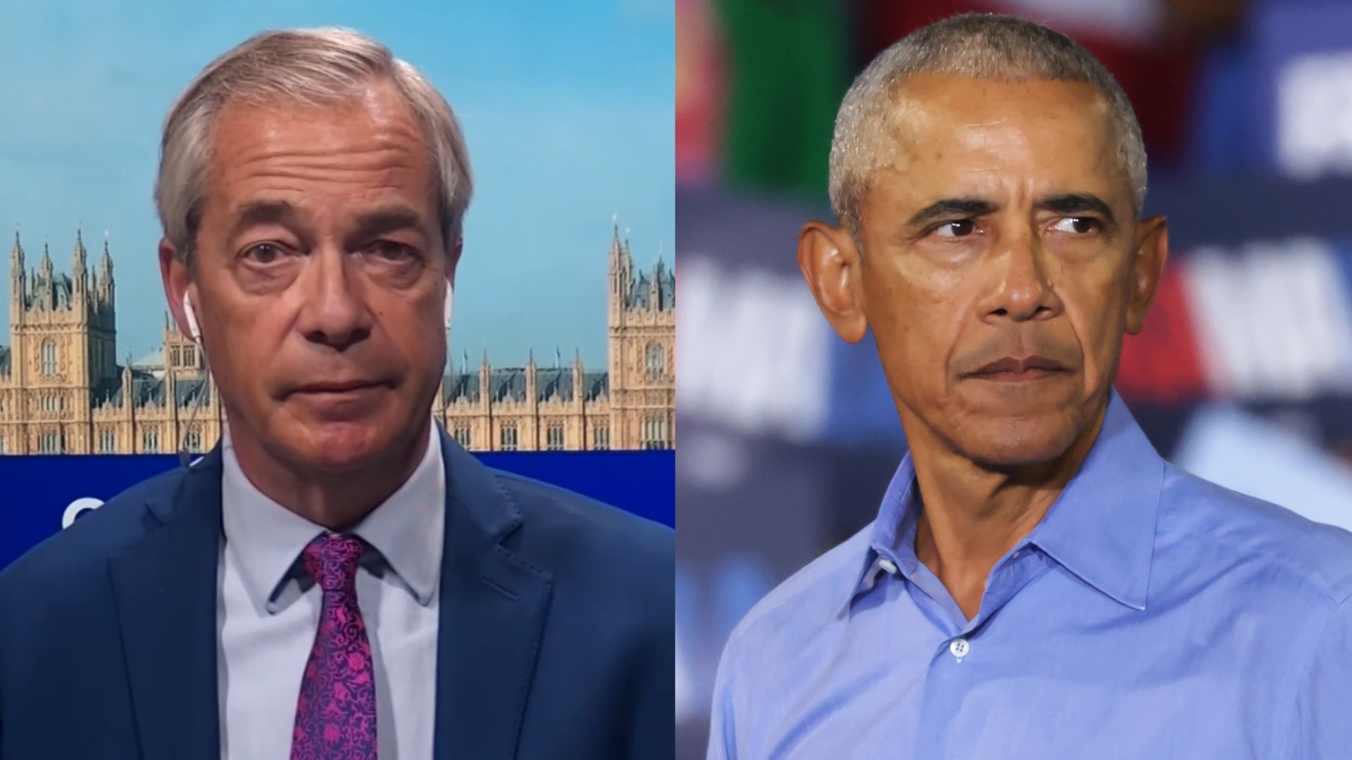 Reform UK Leader Nigel Farage discusses the “idiocy” of former ...