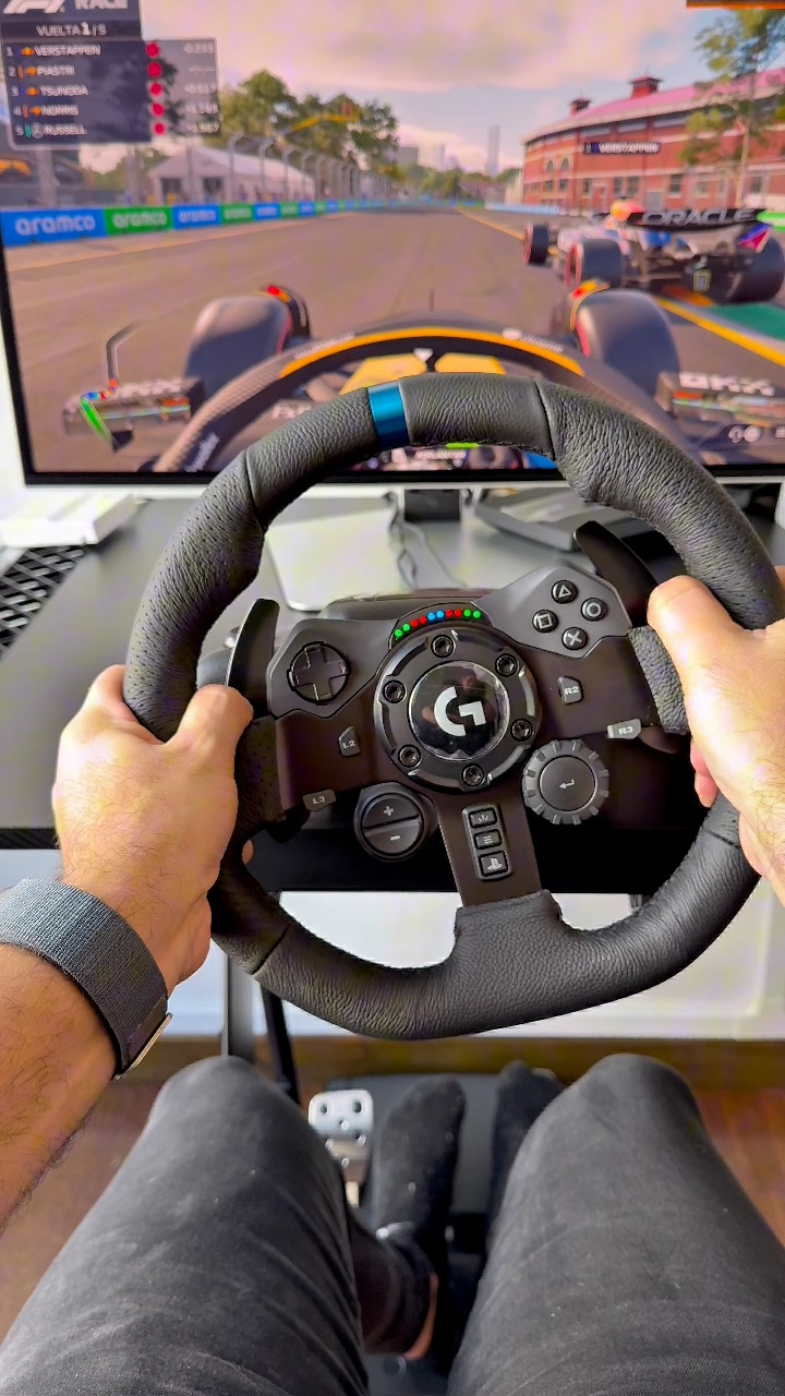 Logitech G923 🔥#logitechg923 #simracing #f12025 #f1game #ps5 #logitech ...