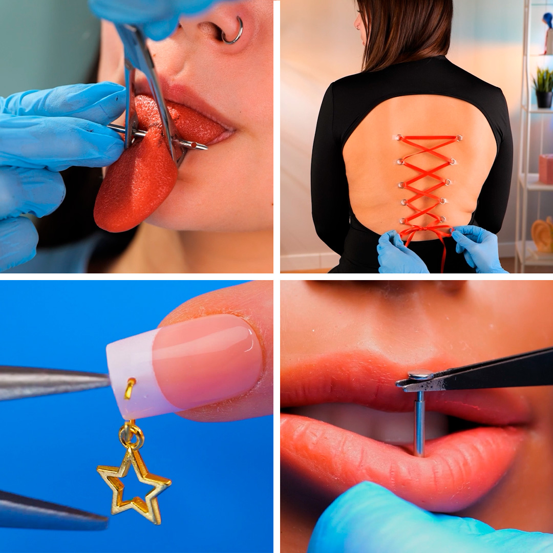 Piercing hacks that are really interesting to watch! | 5-Minute Crafts ...