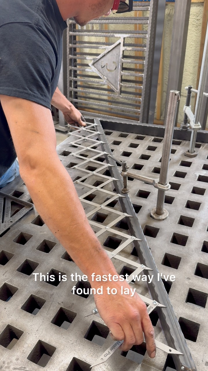 The fastest way to build railings #fabrication #Welder #welding # ...