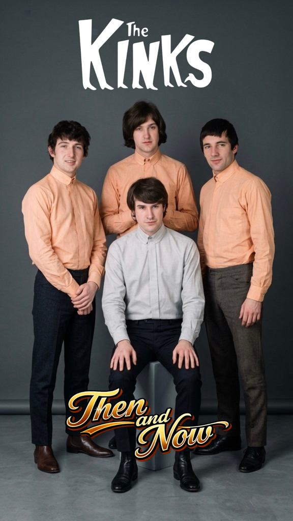 The Kinks (1963-2026) Then and Now. #thekinks #rock #rockband