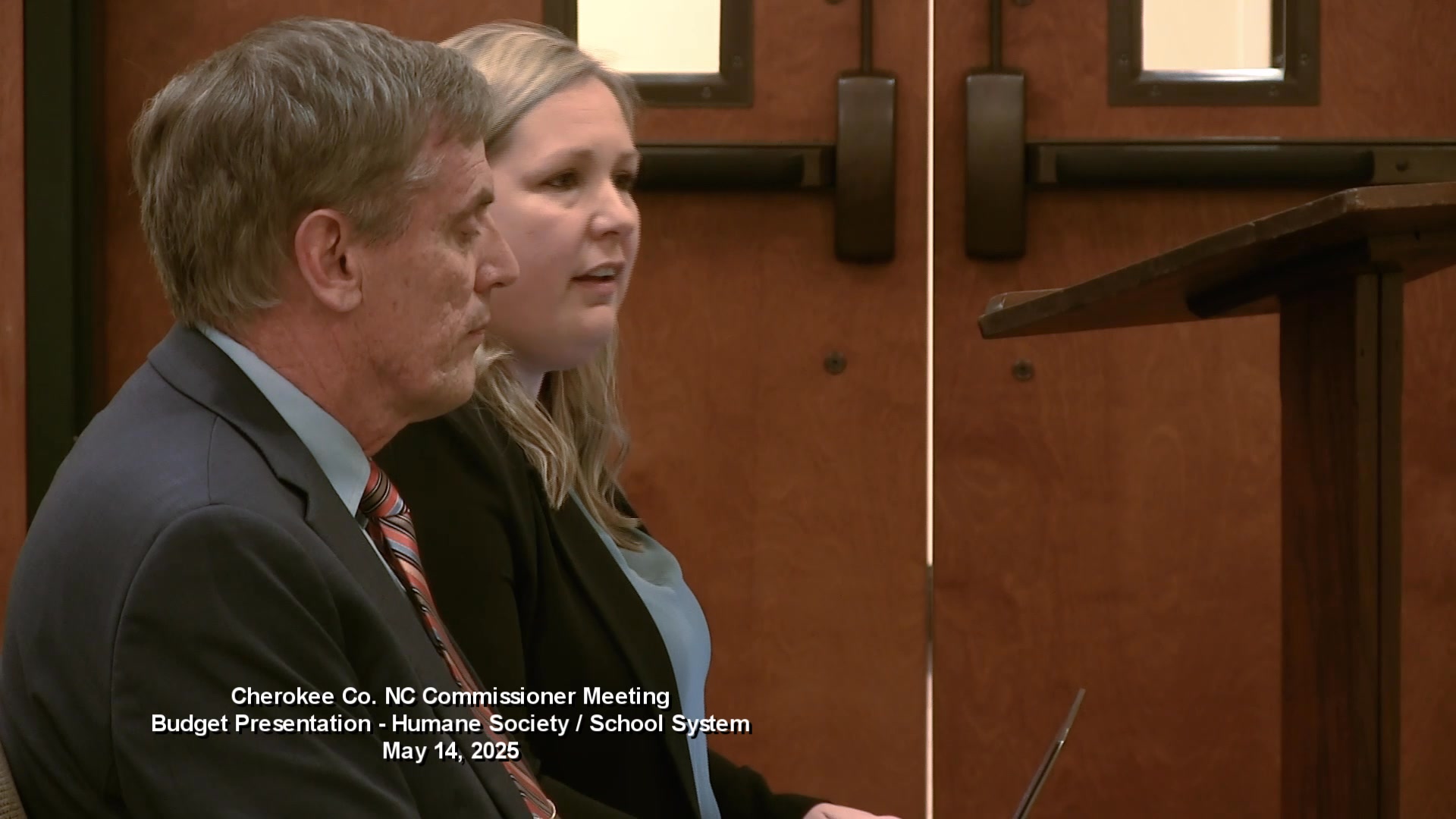 Cherokee Co. N.C. Comm. Meeting Budget Presentation Humane Society ...