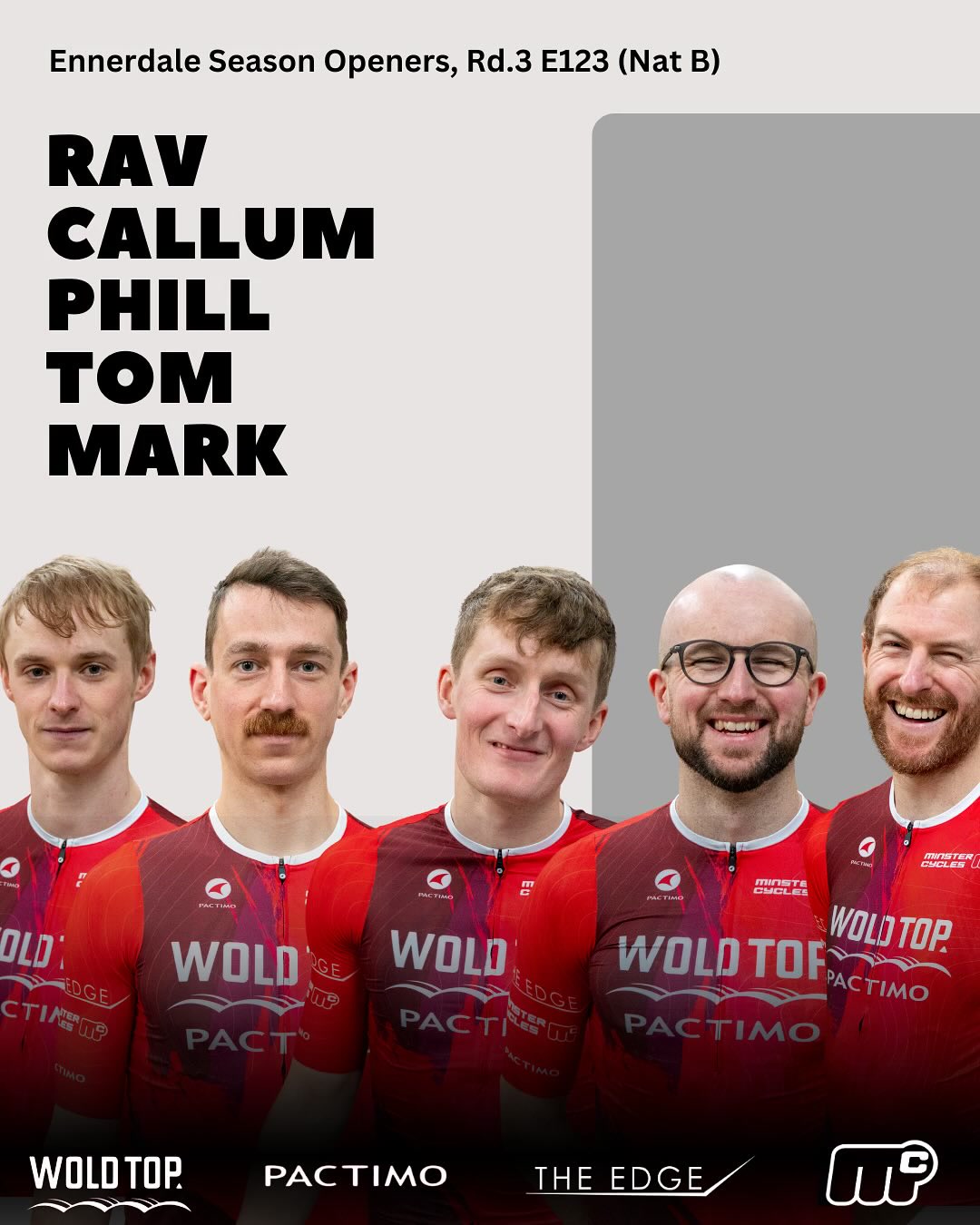 Wold Top The Edge Pactimo Racing Team