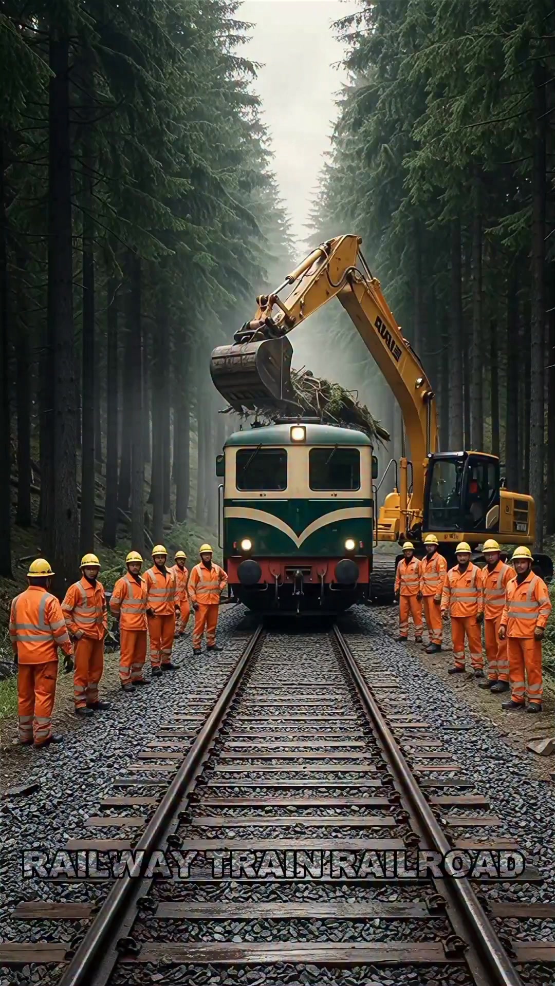 Locomotive rescue in the Amazon jungle #reels #train #railroad ...