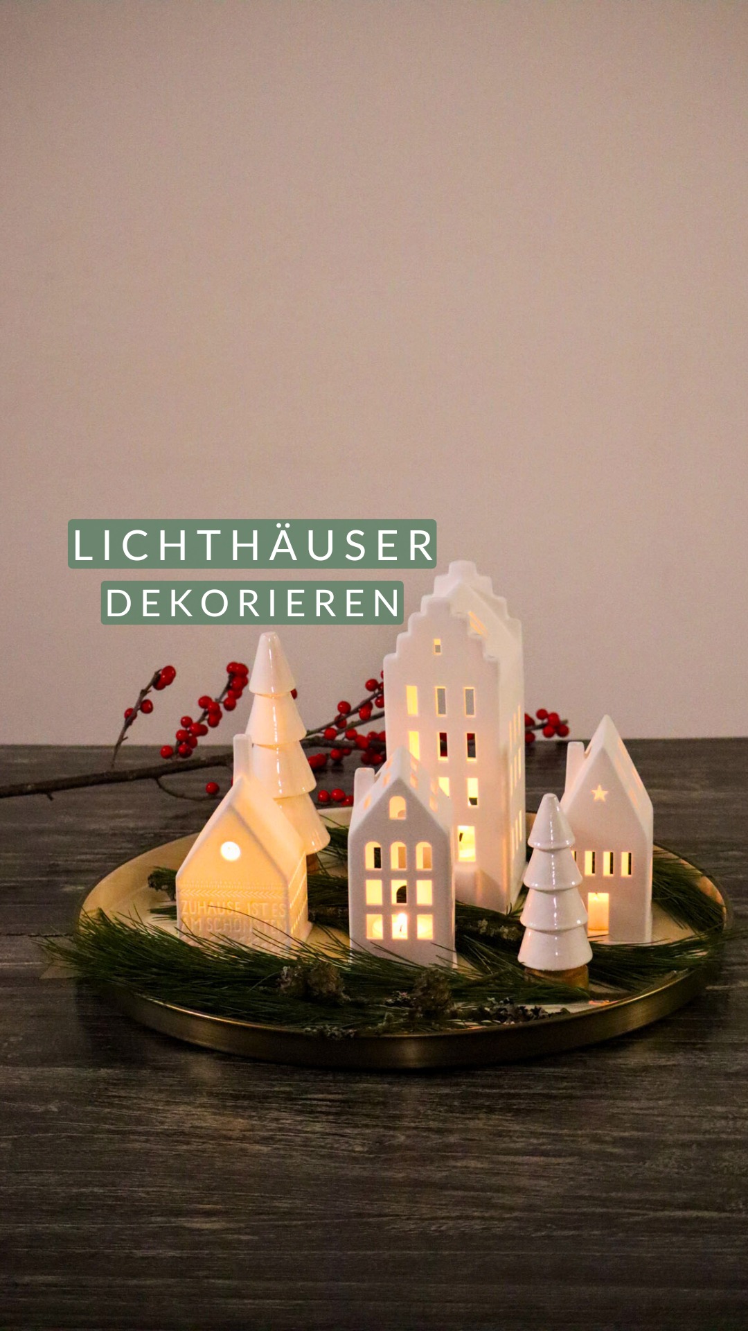 Lichthäuser von Räder, Die hübschen Lichthäuschen von Räder zaubern absolute Gemütlichkeit🏠⭐ und wir lieben sie! Ob einzeln oder mehrere Häuschen zusammen, sie sehen einfach immer so hübsch aus und