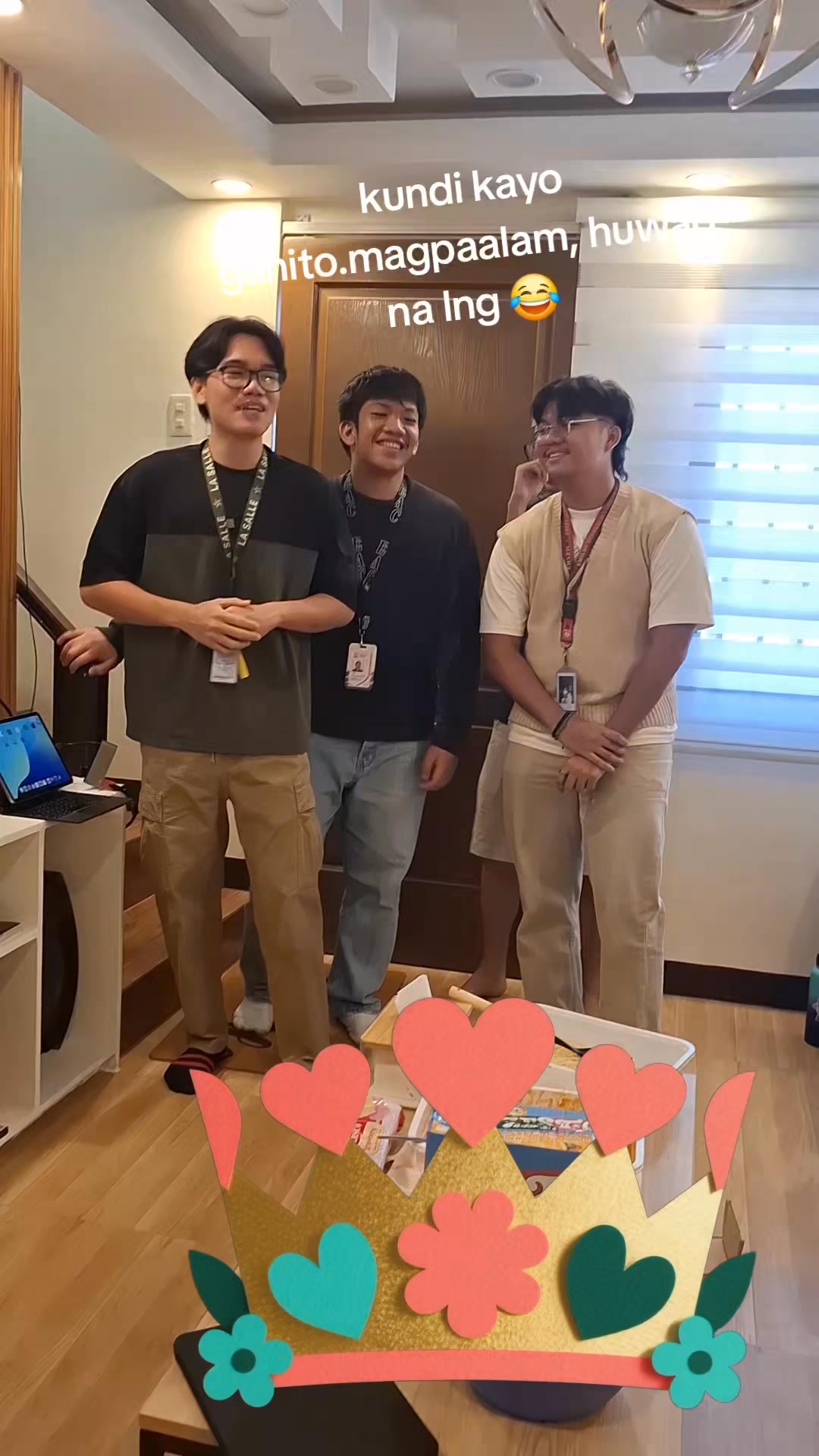 Kundi kayo ganito magpaalam, huwag na lng ha ha ha Ppayagan ko ba? Ate ...