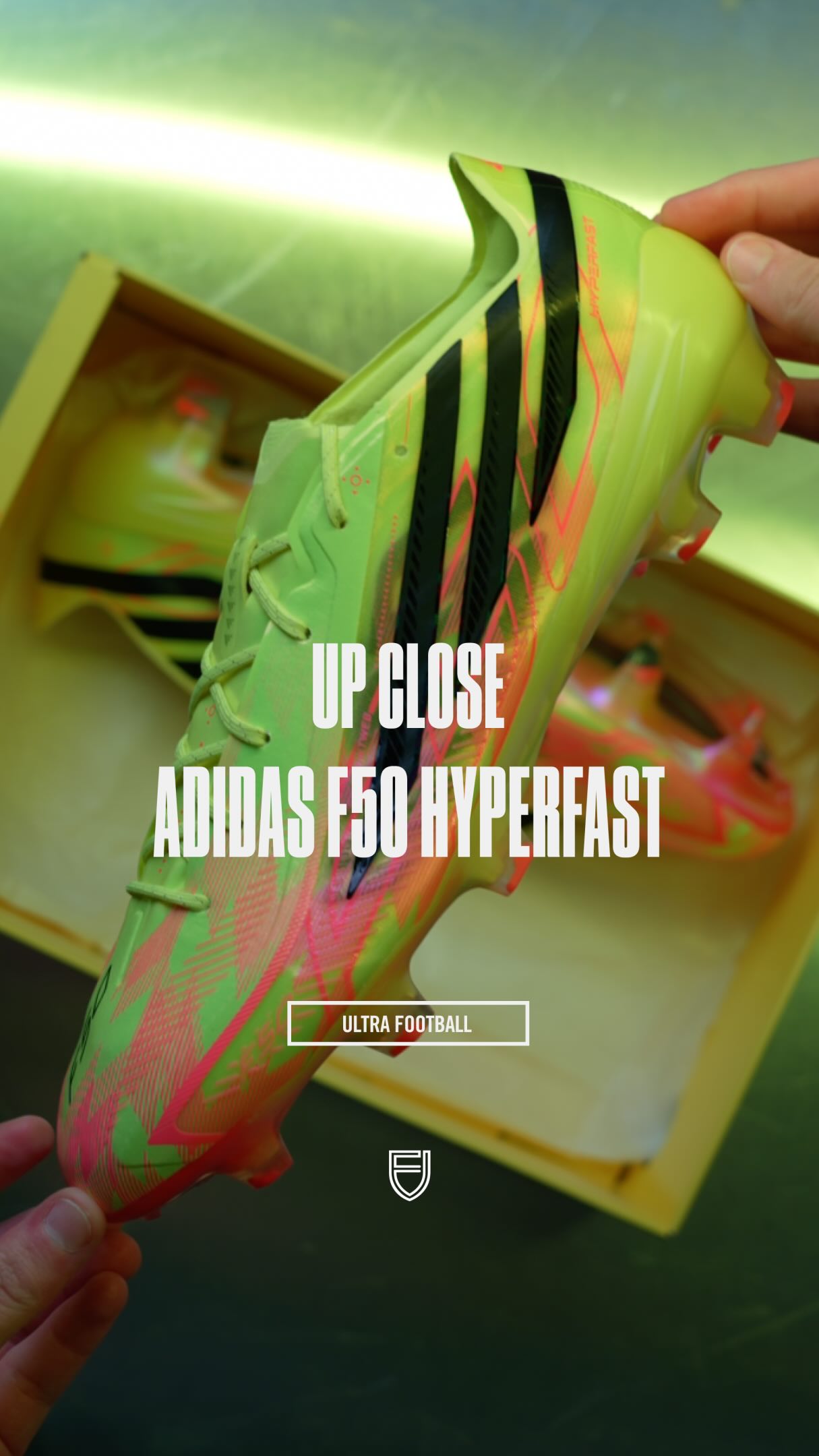 Unboxing the adidas F50 Hyperfast. 179 grams. One of adidas 